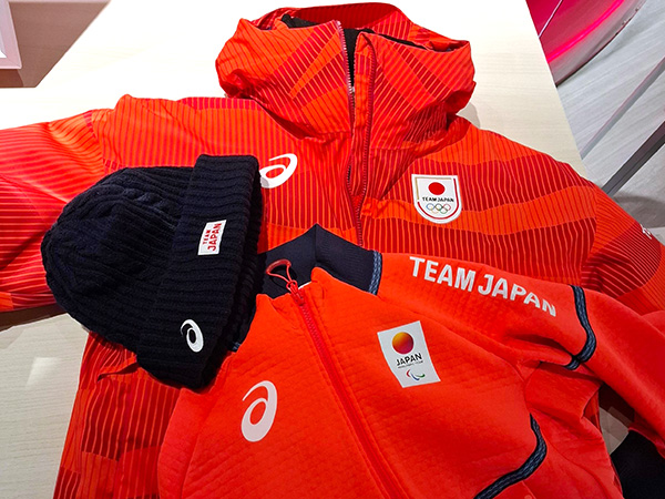 TEAM JAPANオフィシャルスポーツウェア試着体験